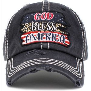 GOD BLESS AMERICA VINTAGE BALLCAP